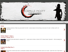 Tablet Screenshot of camillepicott.com